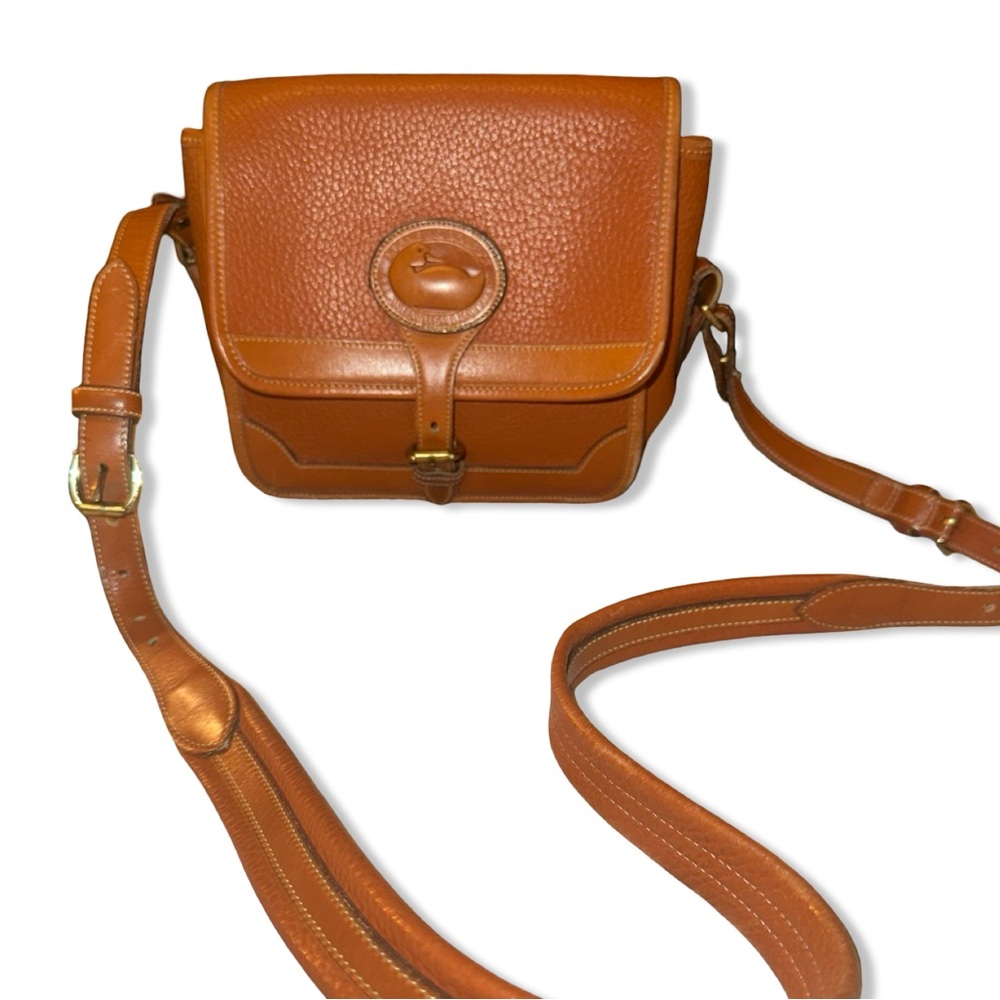 Dooney & Bourke Vintage USA Handbag Crossbody Pebbled Leather All Weather Surrey